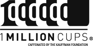 1 Million Cups Logo. Click here to learn more about the organization.